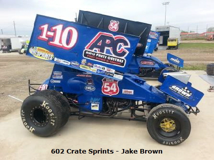 602 Crate Sprints - Jake Brown